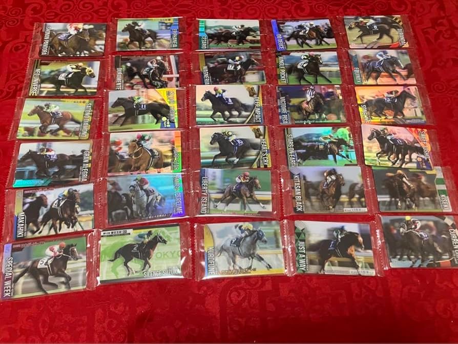 Amazon.co.jp: サラブレッドホースコレクション ツインウエハース 全30