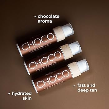 Amazon.com : COCOSOLIS CHOCO Suntan & Body Oil - Organic Tanning