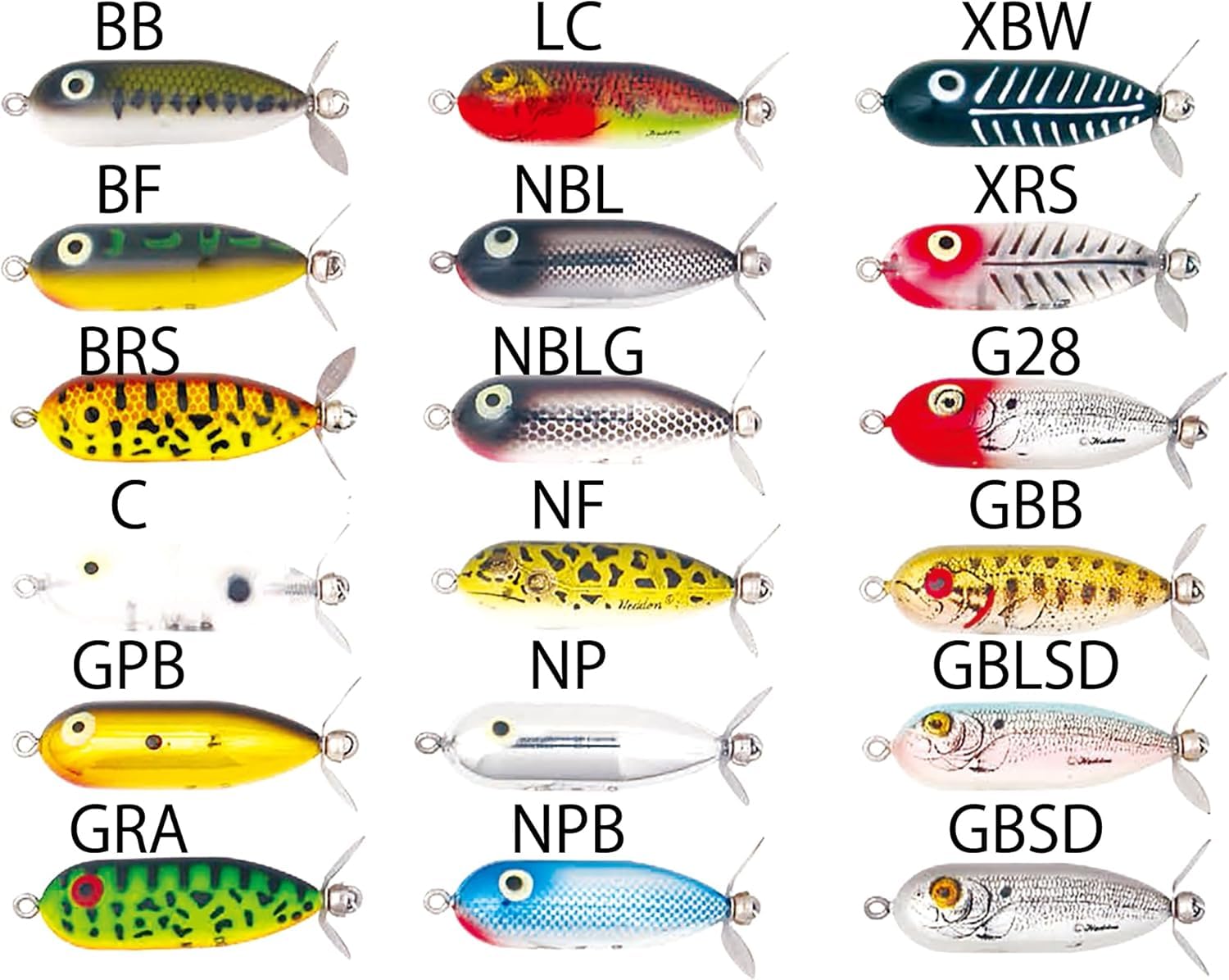 Amazon.co.jp: スミス(SMITH LTD) ヘドン タイニートーピード #G28 G