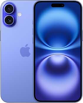 Amazon.com: Apple iPhone 16, US Version, 256GB, Ultramarine for
