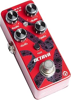 Amazon.com: Pigtronix Octava V2 Octave Fuzz/Distortion Pedal