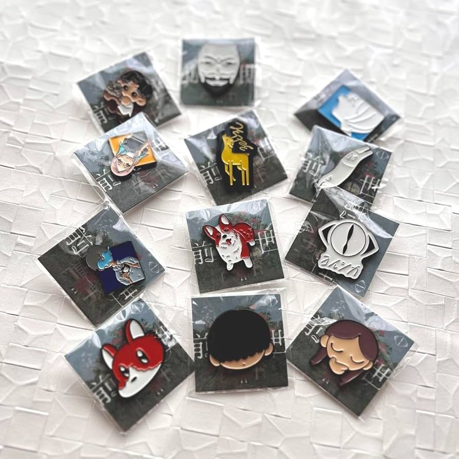 Amazon | ヨルシカ 2024 前世 ピンバッジ ガチャ 12種 コンプリ