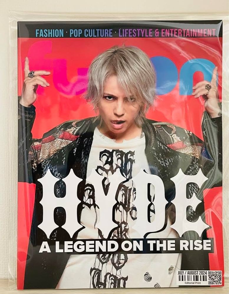 Amazon.co.jp: HYDE 表紙 特集 FUSION magazine 7月8月号 フュージョン