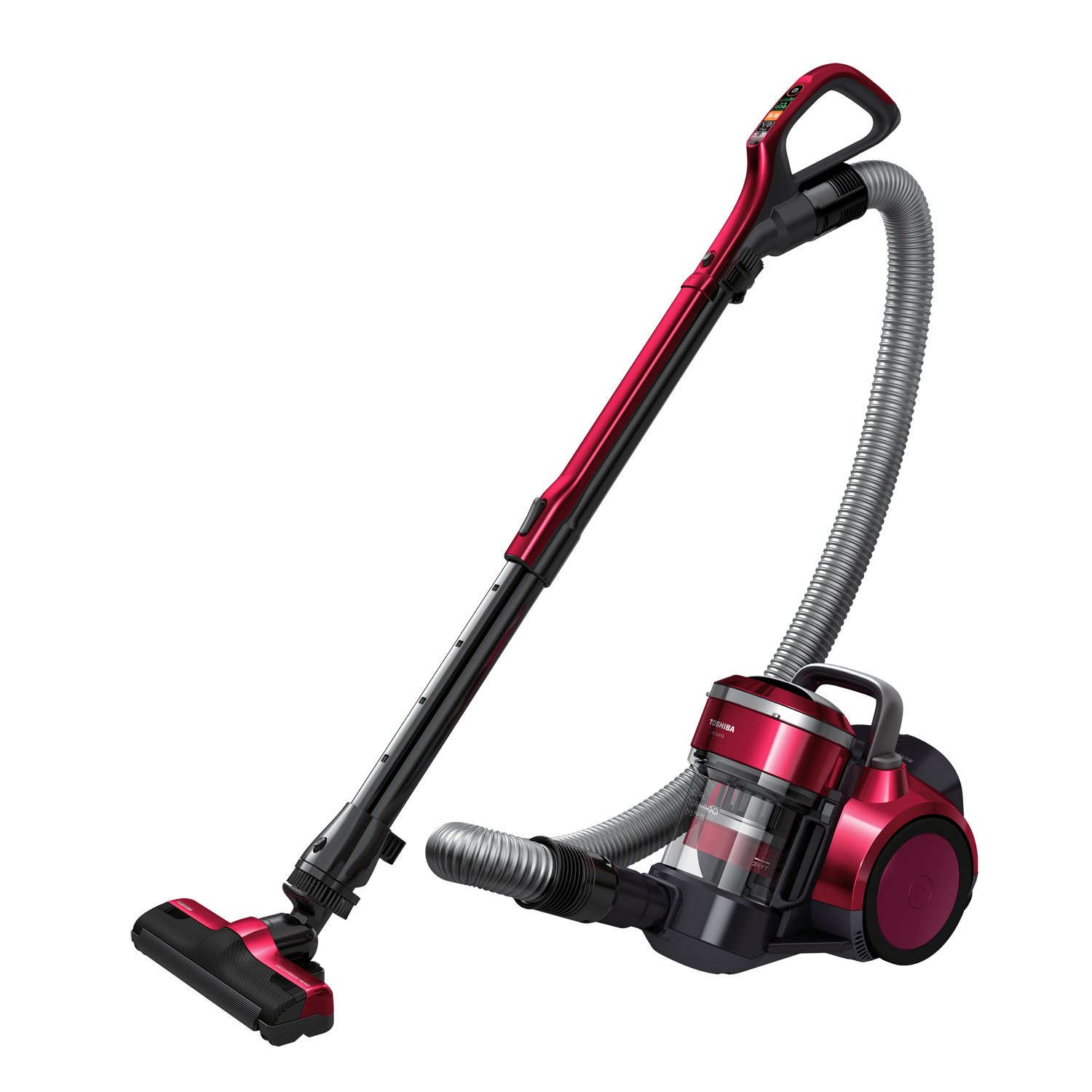 Amazon | 東芝 サイクロン掃除機 トルネオV VC-SG512 (R) グランレッド