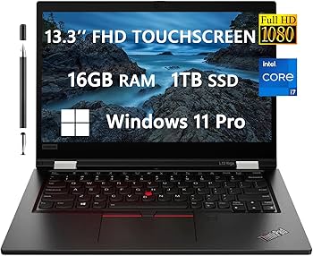 Amazon.com: Lenovo ThinkPad L13 Yoga Spin 2-in-1 AI-Powered Laptop