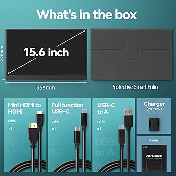 Amazon.co.jp: Intehill モバイルモニター 240Hz 15.6インチ Fast IPS