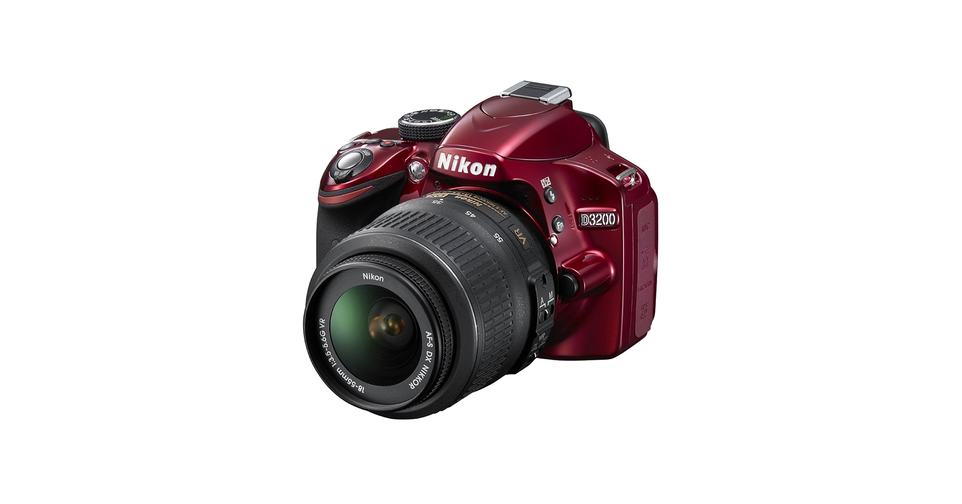 Amazon.com : Nikon D3200 24.2 MP CMOS Digital SLR with 18-55mm f