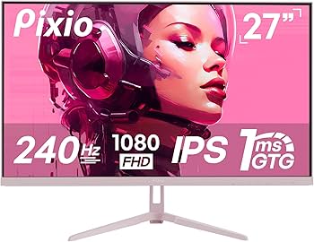 Amazon.com: Pixio PX279 Wave Pink 27 inch 240Hz Refresh Rate FHD