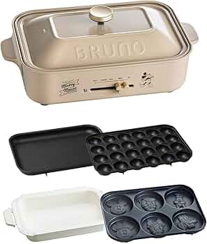 Amazon | BRUNO ブルーノDisney ディズニー コンパクトホットプレート