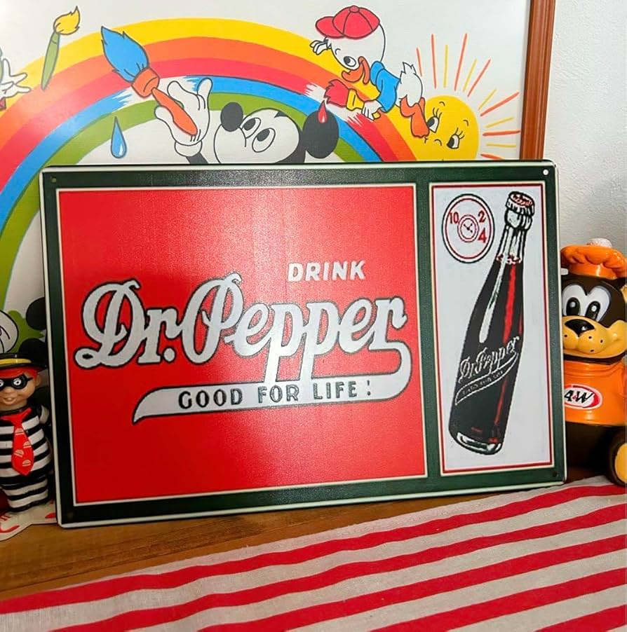 Amazon.co.jp: ドクターペッパー② ドクペ ブリキ看板 アメリカン雑貨