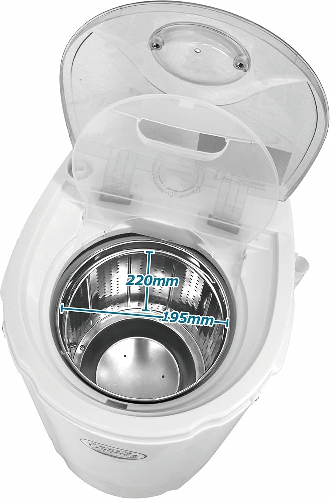 Amazon | ビーカム 家庭用 小型脱水機 BDS－3.0SBP | BCOM | 生活家電