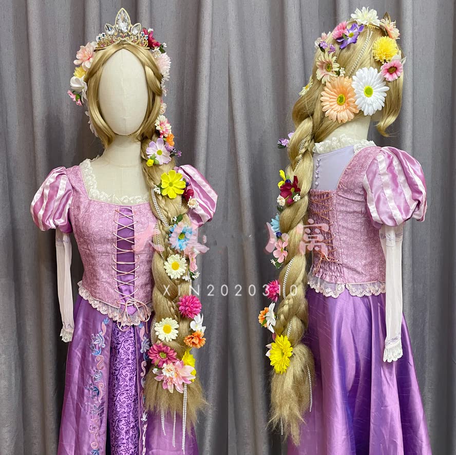 Amazon.co.jp: 【即納】塔の上のラプンツェル ラプンツェル コスプレ