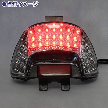Amazon | ライブディオ LEDテールランプ ウインカー クリア Dio AF34