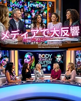 Amazon.co.jp: 即 日 発 送／ボディージュエリー開業キット グリッター