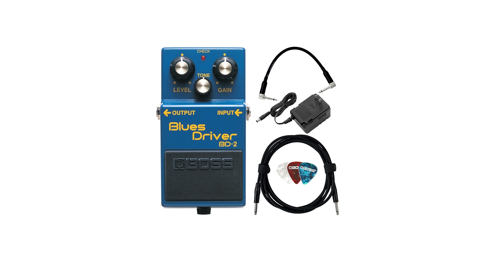 Amazon.com: Boss BD-2 Blues Driver Bundle with Power Adapter