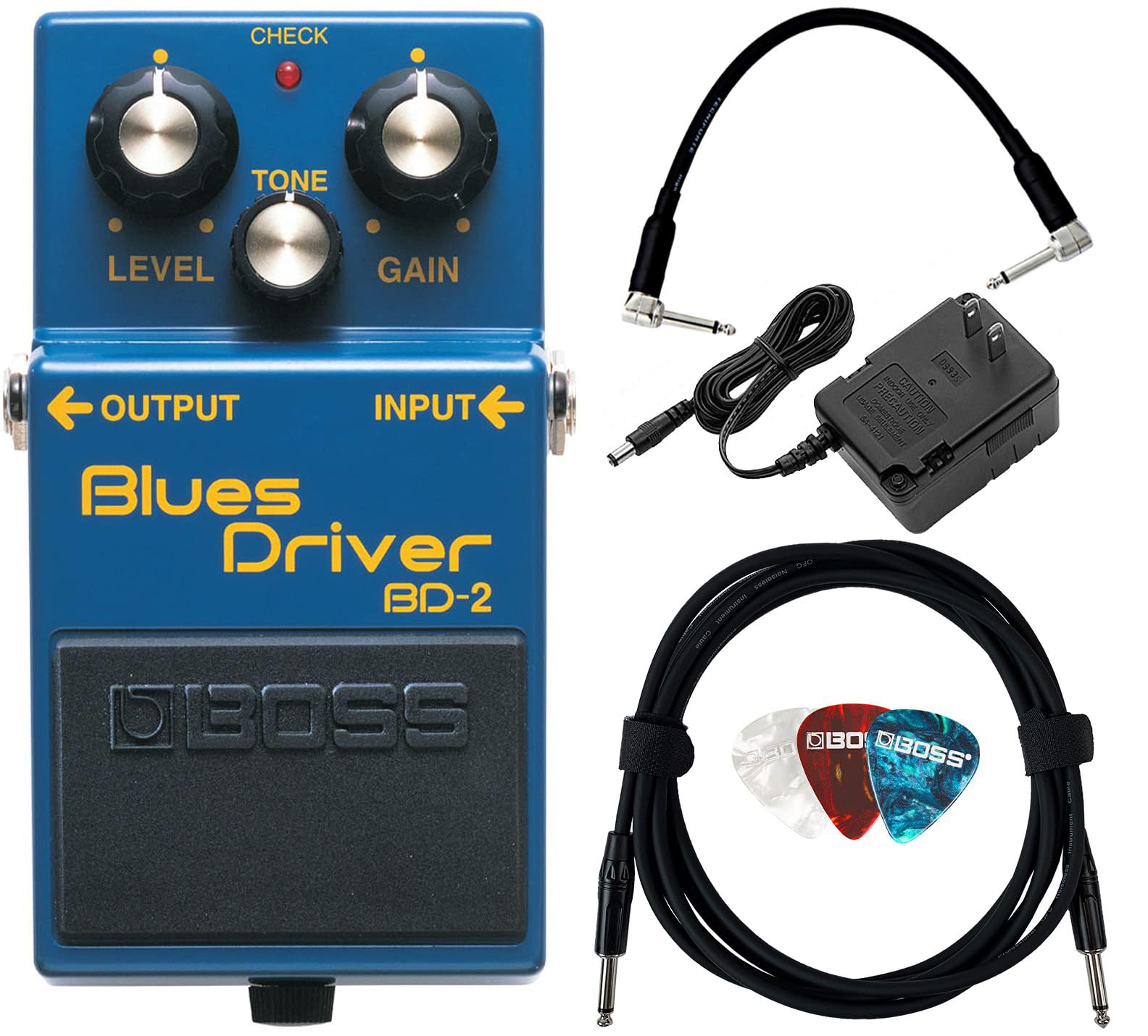Amazon.com: Boss BD-2 Blues Driver Bundle with Power Adapter