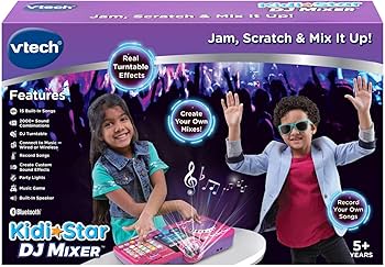 Amazon.co.jp: VTech Kidi Star DJミキサー、ピンク : 楽器・音響機器