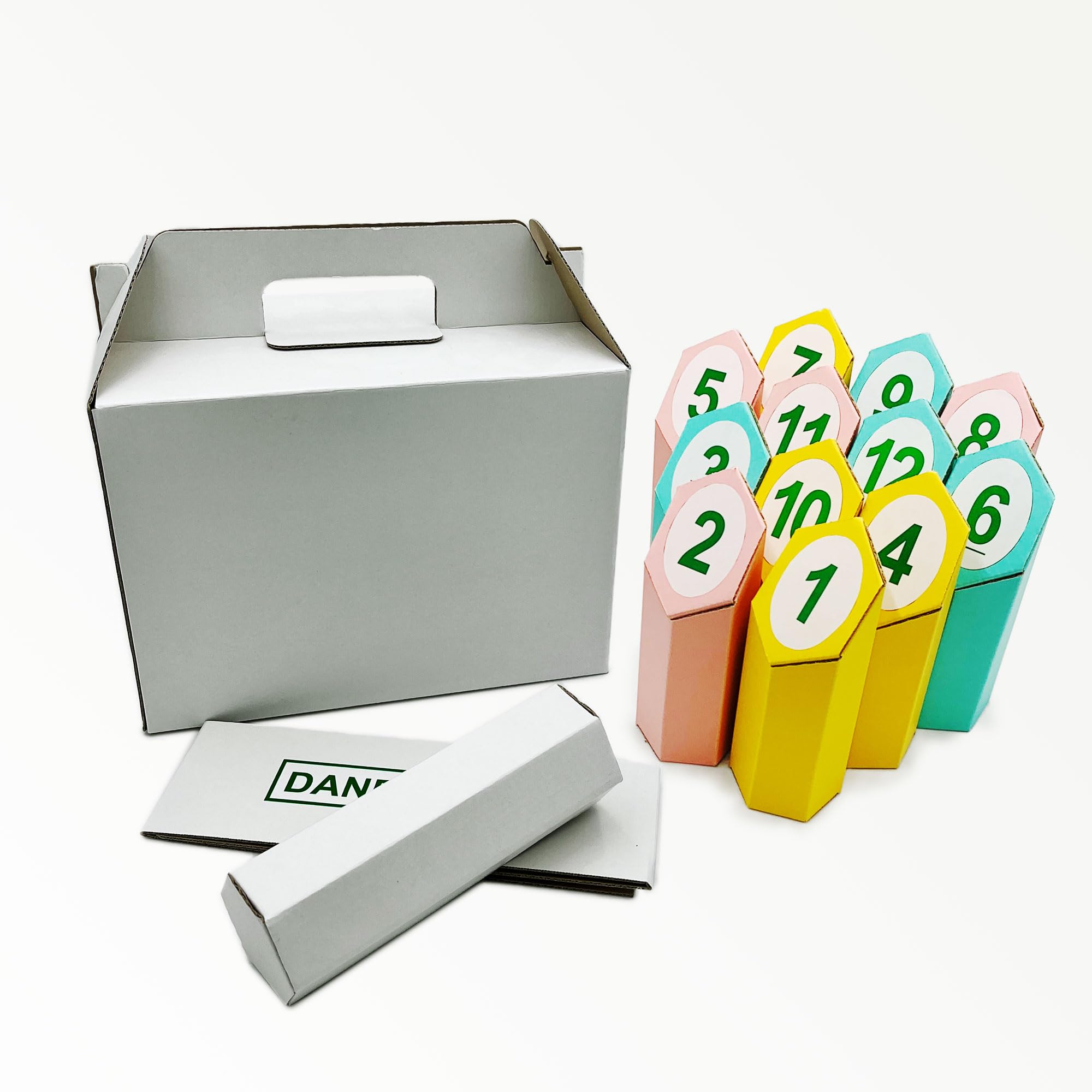 Amazon.co.jp: DINETTE ダンボール製 おもちゃ スキットルゲーム