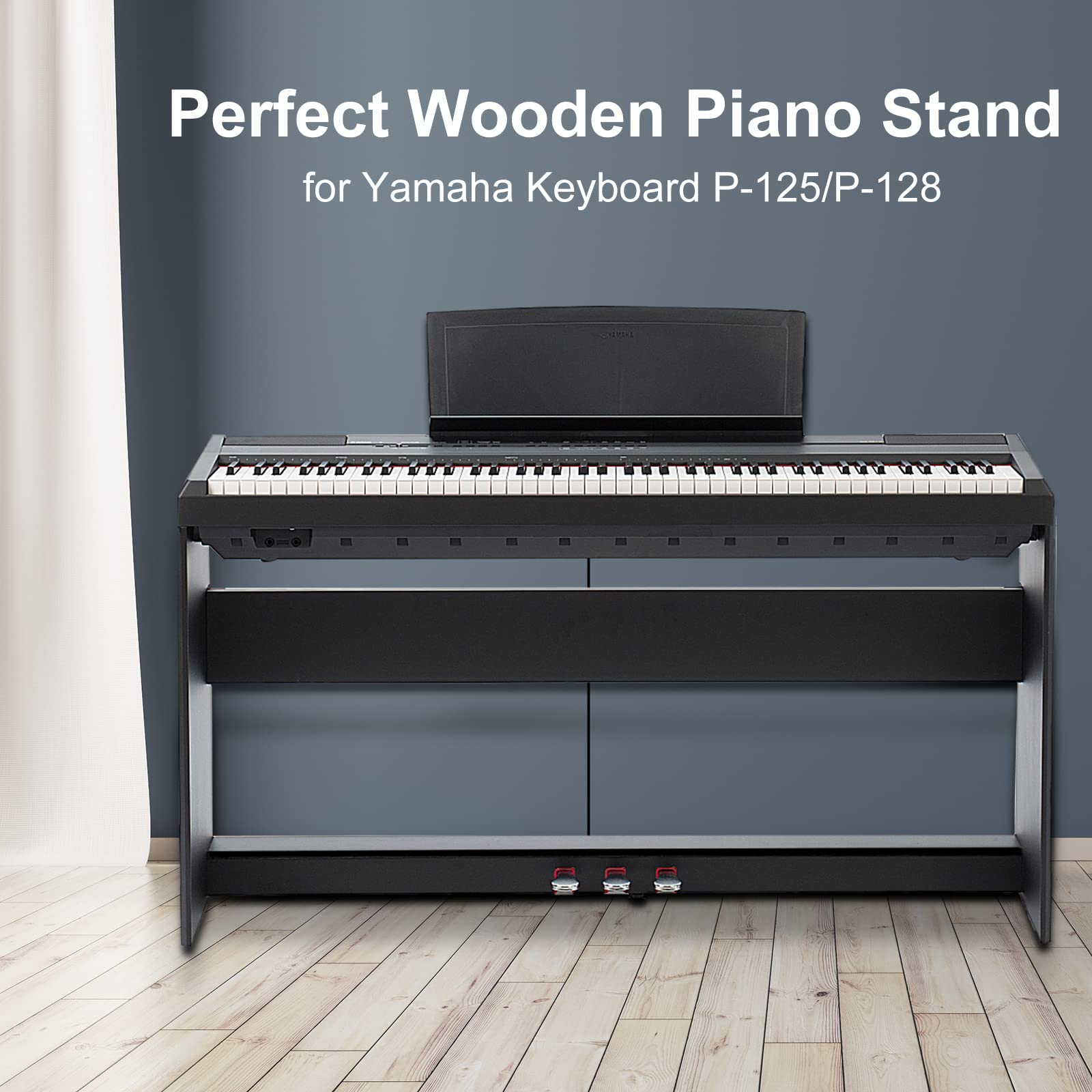 Amazon.com: L125B Wooden Furniture Stand Compatible for Yamaha P