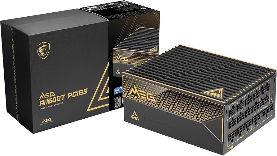 Amazon.com: MSI MEG Ai1600T PCIE5, Fully Modular Gaming 1600W