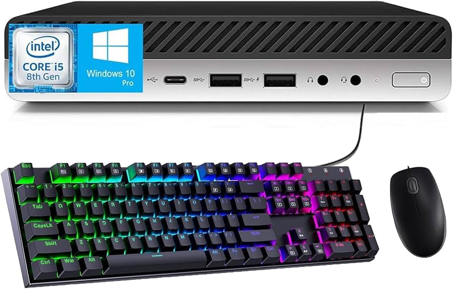 Amazon.com: HP EliteDesk 800 G4 Mini Desktop Computer PC, Core i5