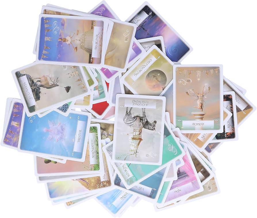 Amazon.co.jp: タロットデッキ、知恵オラクルカード52pcs絶妙な紙
