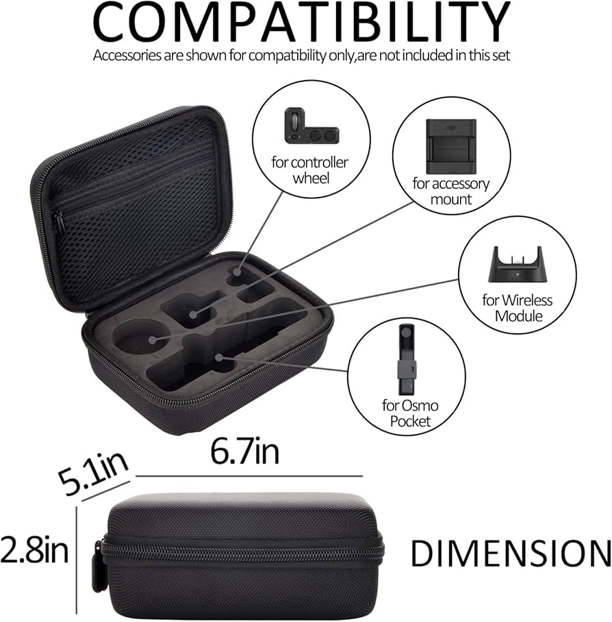 Amazon.com : Accessories Kit for Dji OSMO Pocket/Pocket 2
