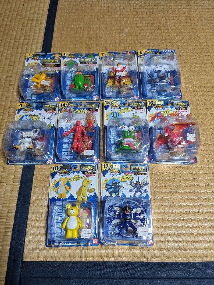 Amazon.co.jp: 年代物 デジモンアドベンチャーミニモンシリーズまとめ