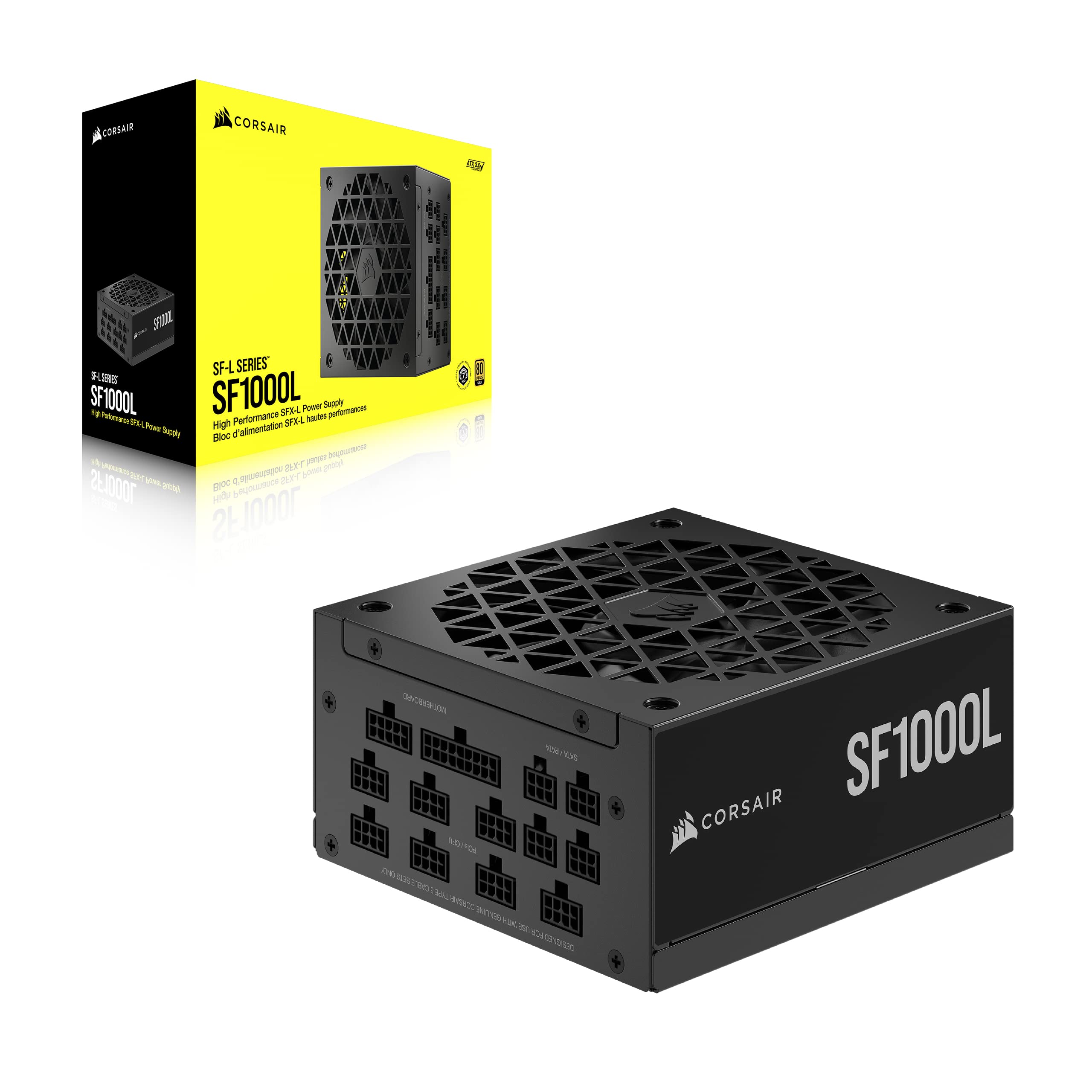 Corsair SF1000L Fully Modular Low-Noise SFX Power Supply - ATX 3.0