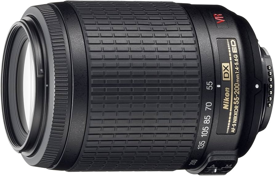 Amazon.com : Nikon 55-200mm f/4-5.6G ED-IF AF-S DX VR Vibration