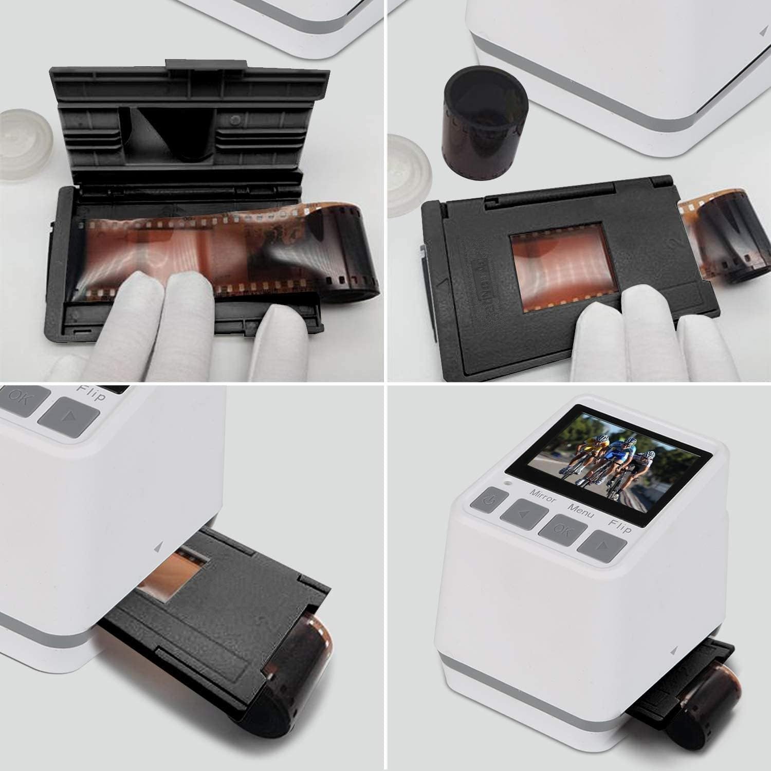 Amazon | VIPIH フィルムスキャナー ネガフィルム 2200万画素 2.4