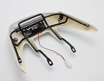 Amazon | リアスポイラー LED ステーセット 白 バイクパーツ バイク