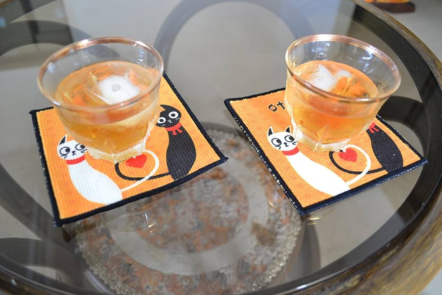 Amazon.co.jp: 創和 強力みずきりコースター オレンジ : Home & Kitchen