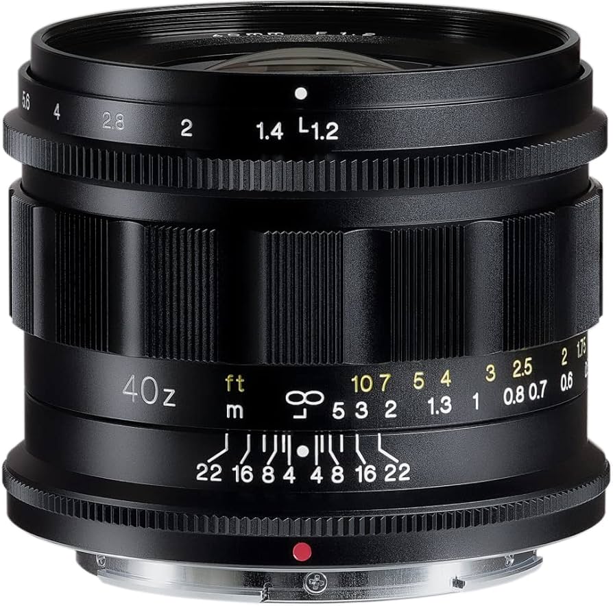 Amazon.com : Voigtlander 40mm f1.2 Nokton Aspherical for Z Mount