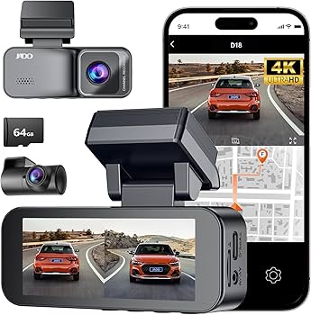 Amazon | JADO ドライブレコーダー 小型ドライブレコーダー 前後カメラ
