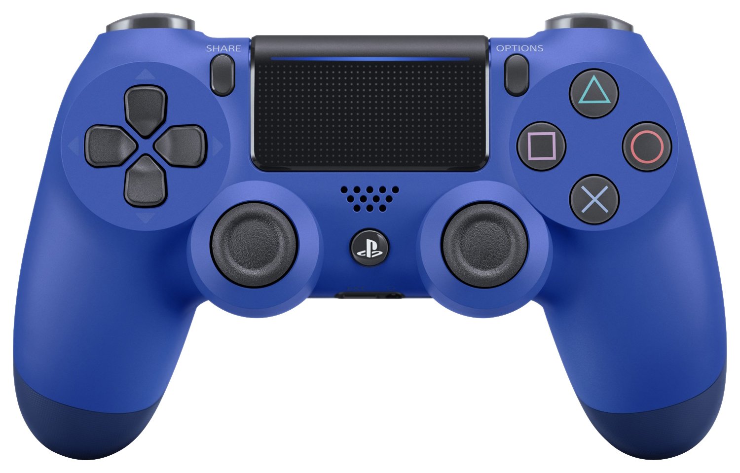 Amazon | ワイヤレスコントローラー (DUALSHOCK 4) ウェイブ・ブルー