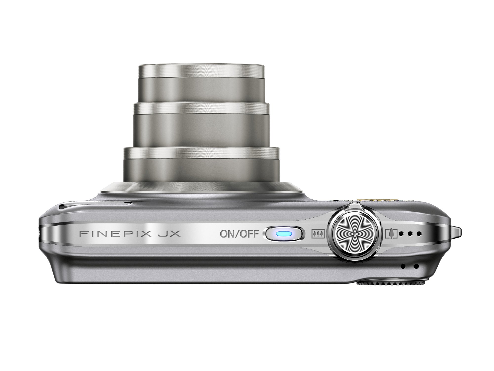 Amazon.co.jp: FUJIFILM FinePix JX200 Digital Camera Silver FX
