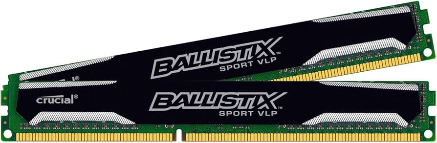 Ballistix Sport 16GB Kit (8GBx2) DDR3-1600 Very Low Profile UDIMM