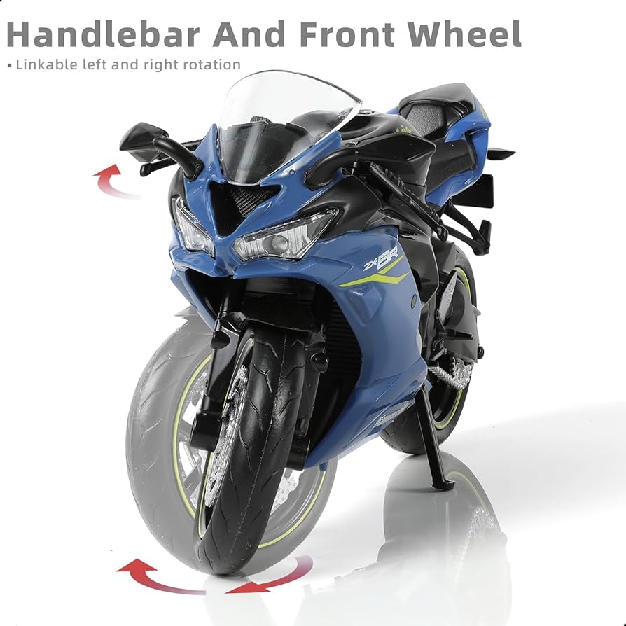 Amazon.com: Risopen 1:12 Motorcycle Model Toy for Kawasaki Ninja