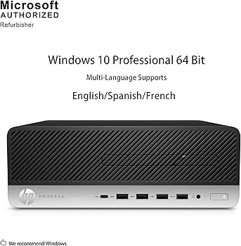 Amazon.com: HP ProDesk 600 G4 SFF Desktop Computer, 600G4 SFF PC