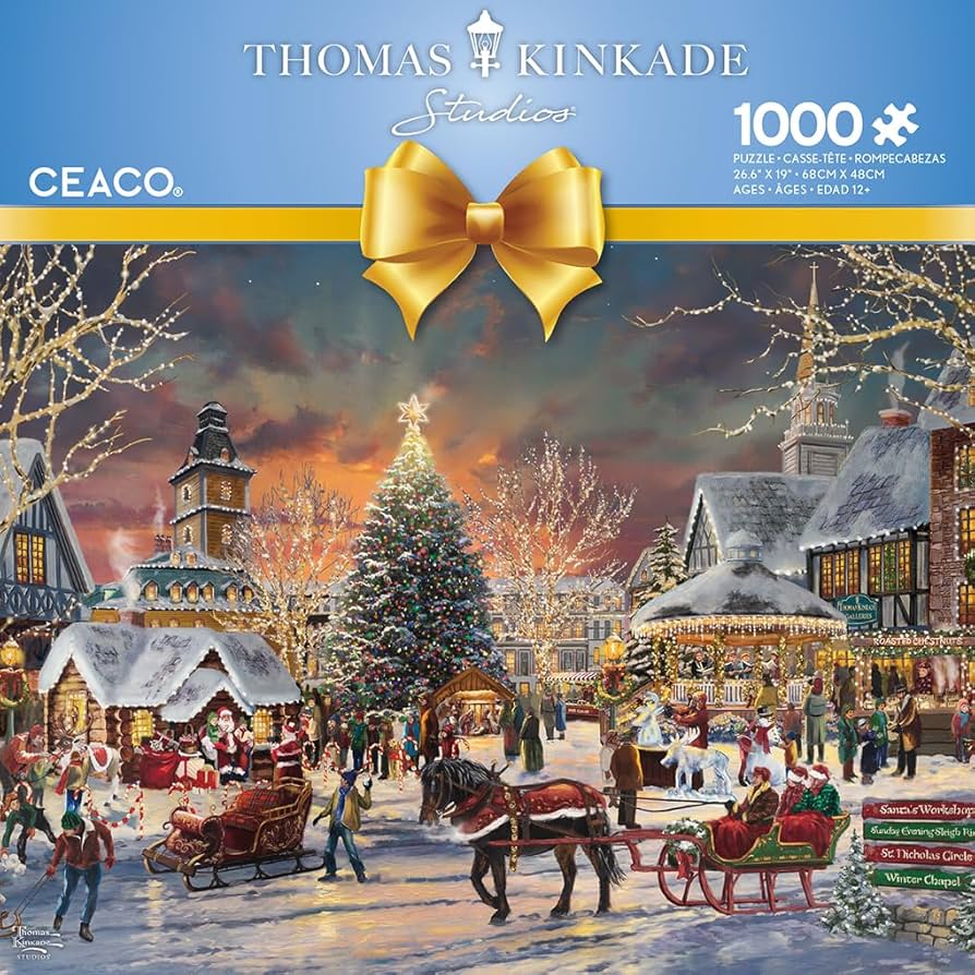 Amazon | Ceaco - トーマス・キンケード - ホリデー - クリスマス