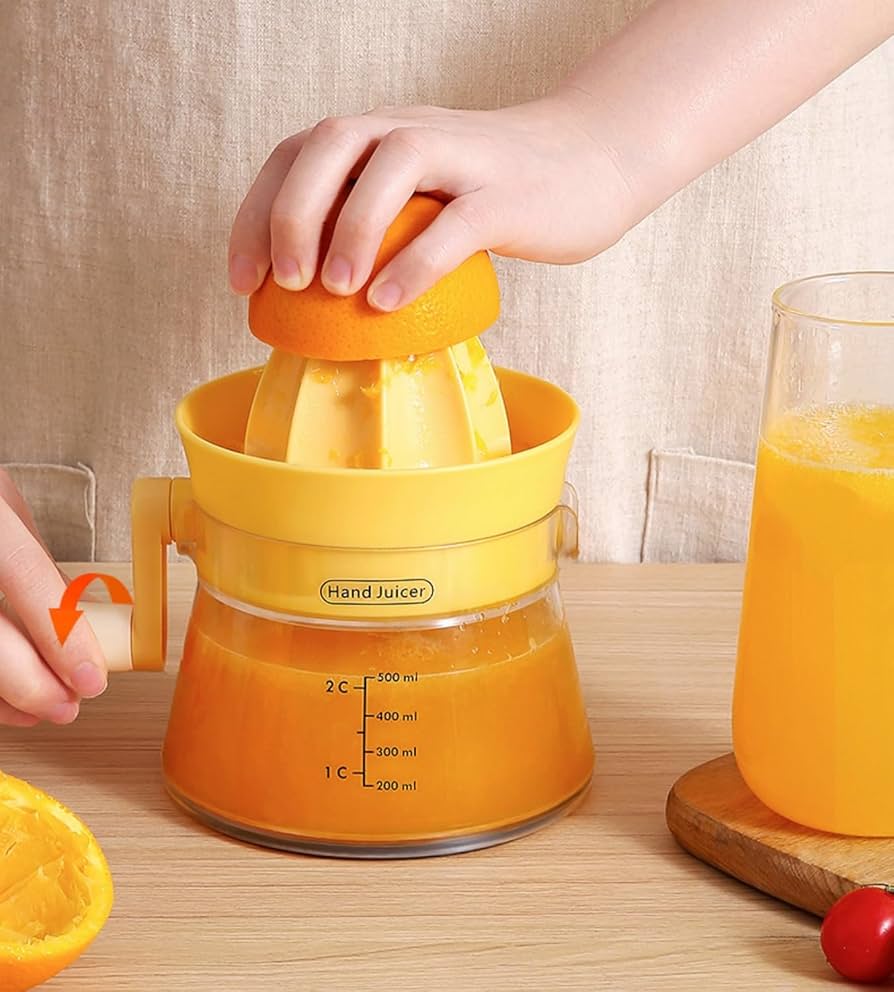 Amazon | WUWFKUI ハンドレモンシトラスジューサーマシン - 手動レモン