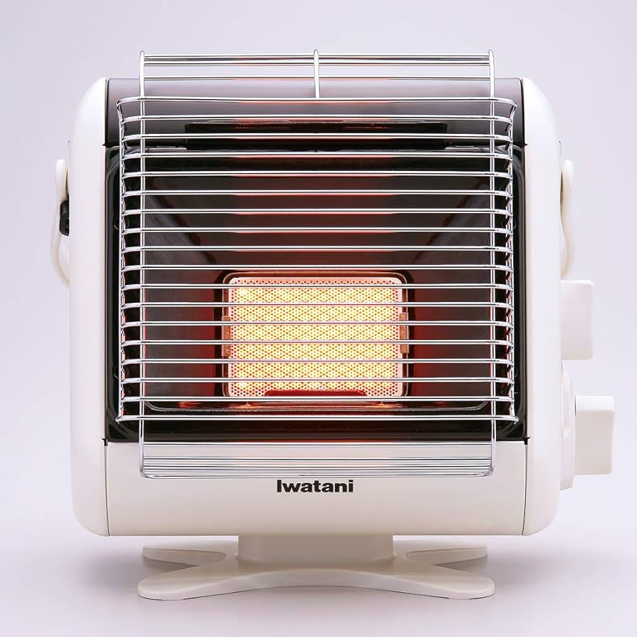 Amazon | Iwatani カセットガス ストーブ マイ暖 ホワイト CB-STV-MYD