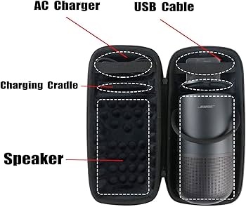 Amazon.com: khanka Hard Travel Case for Bose Portable Smart/Home