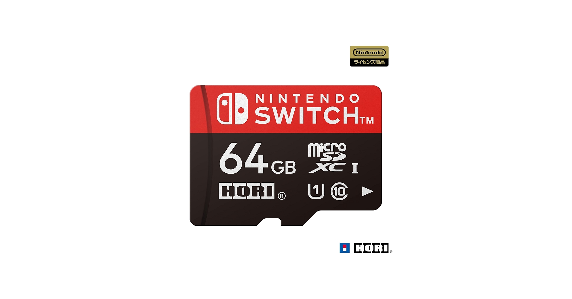 Amazon.com: HORI Nintendo Switch Micro SD Card 64GB, Class 10, UHS