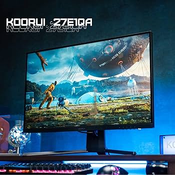 Amazon.co.jp: KOORUI 27 Inch Gaming Monitor, WQHD 2560 x 1440/VA