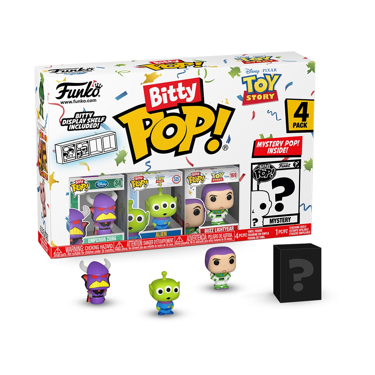 Amazon.co.jp: ディズニー トイストーリー ザーグ4pk フィギュア Funko