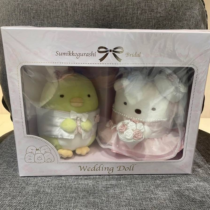 すみっコぐらし ウェルカムドール（ねこ新郎＆とかげ新婦ver.）未開封