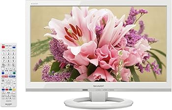 Amazon | シャープ AQUOS 液晶テレビ 19型 ホワイト系 LC-19K30-W
