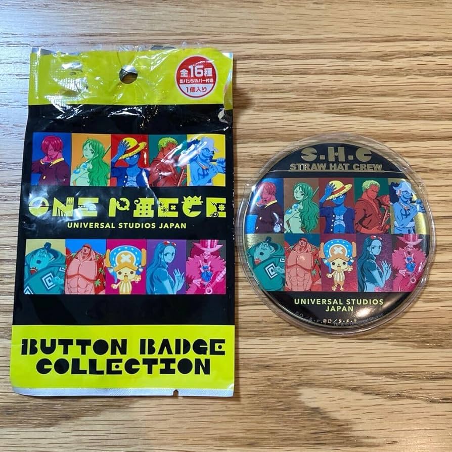 Amazon.co.jp: レア 最新 USJ ワンピース 缶バッジ ルフィ ゾロ サンジ
